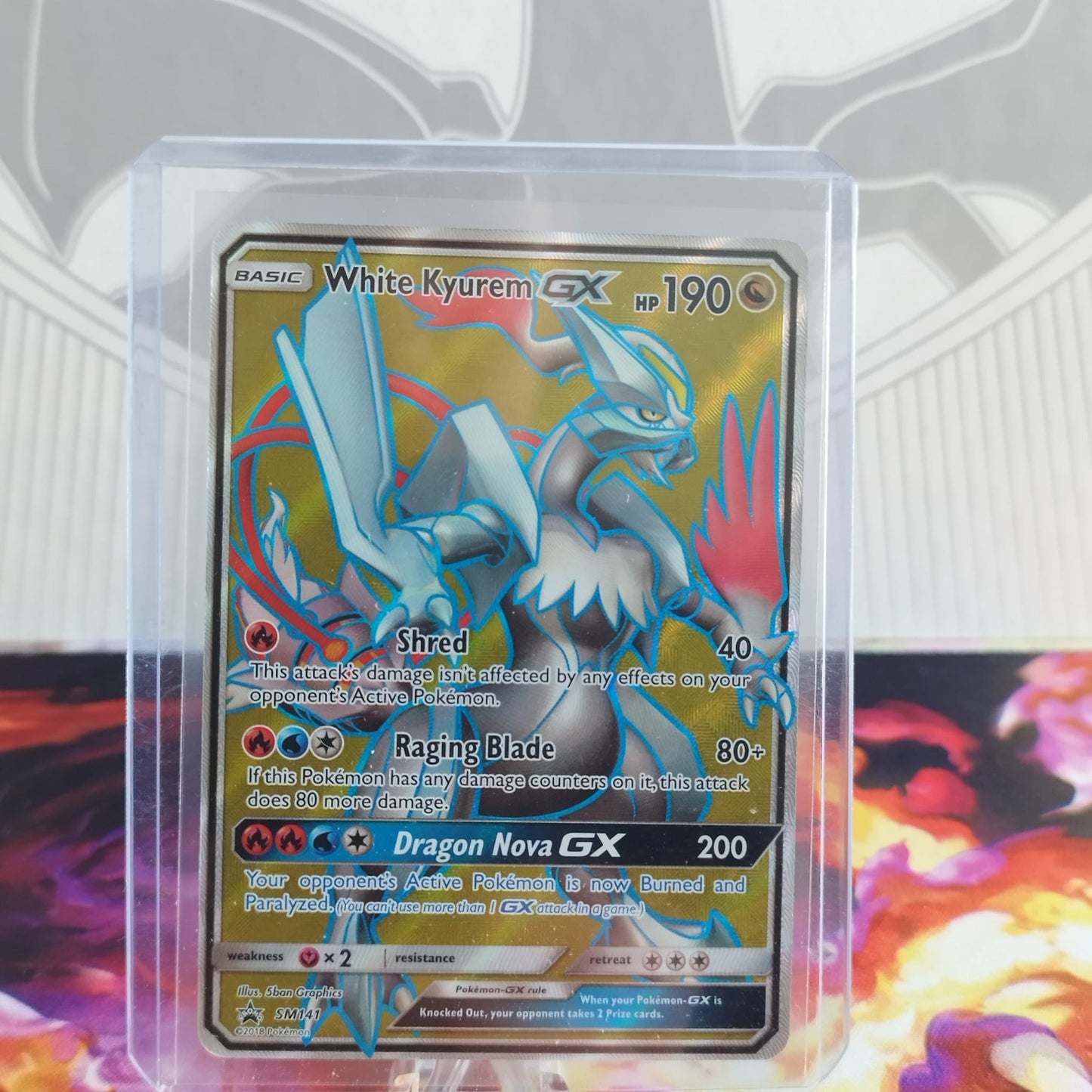 White Kyurem GX (SM 141)