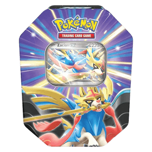 Slashing Legends: Zacian ex Tin
