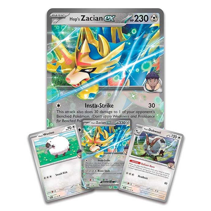 Hop's Zacian ex Box