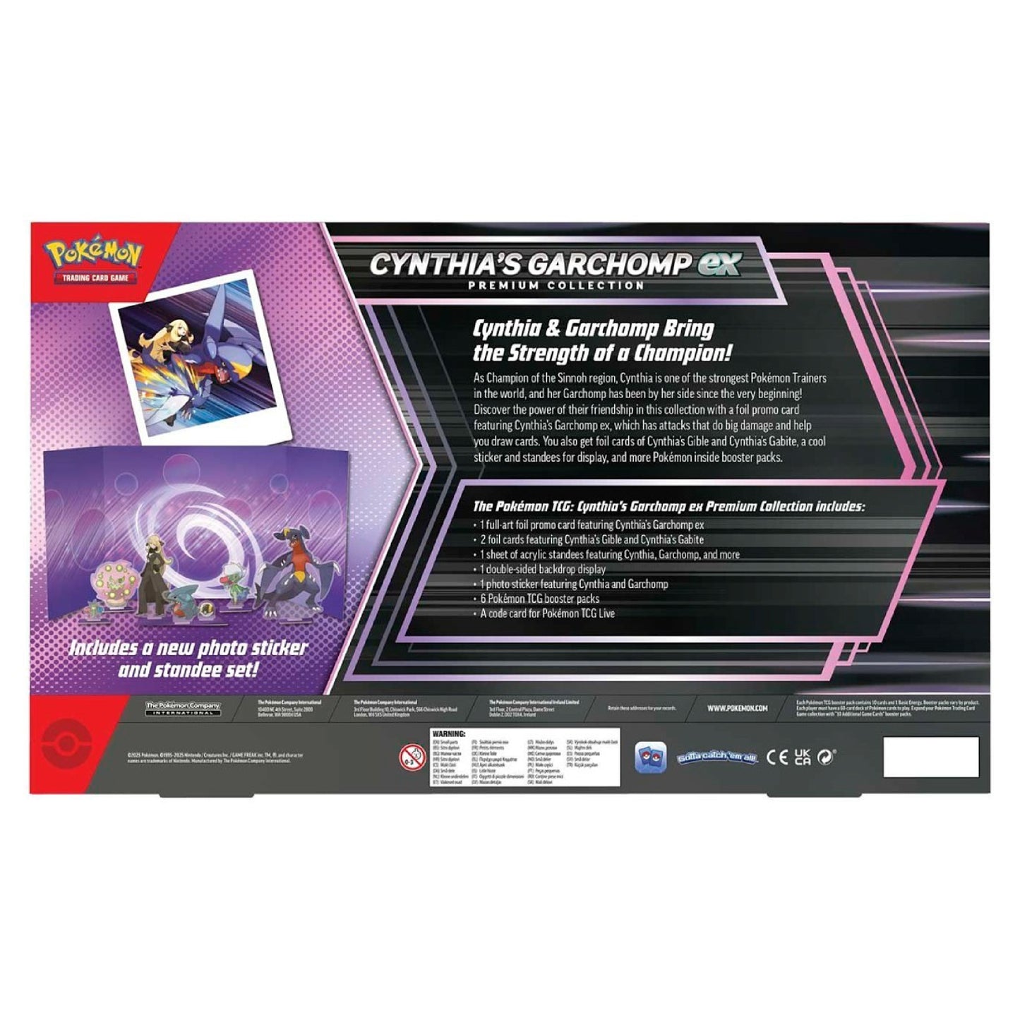 Cynthia's Garchomp ex Premium Collection