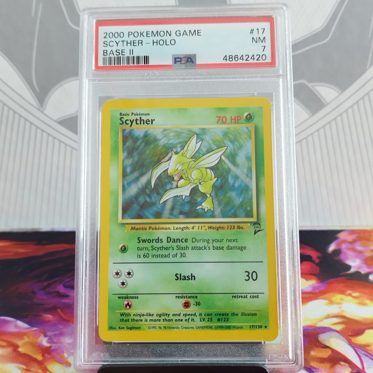 Graded Scyther PSA 7