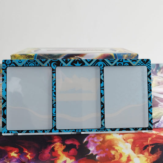 3-card Magnetic Holder Azul