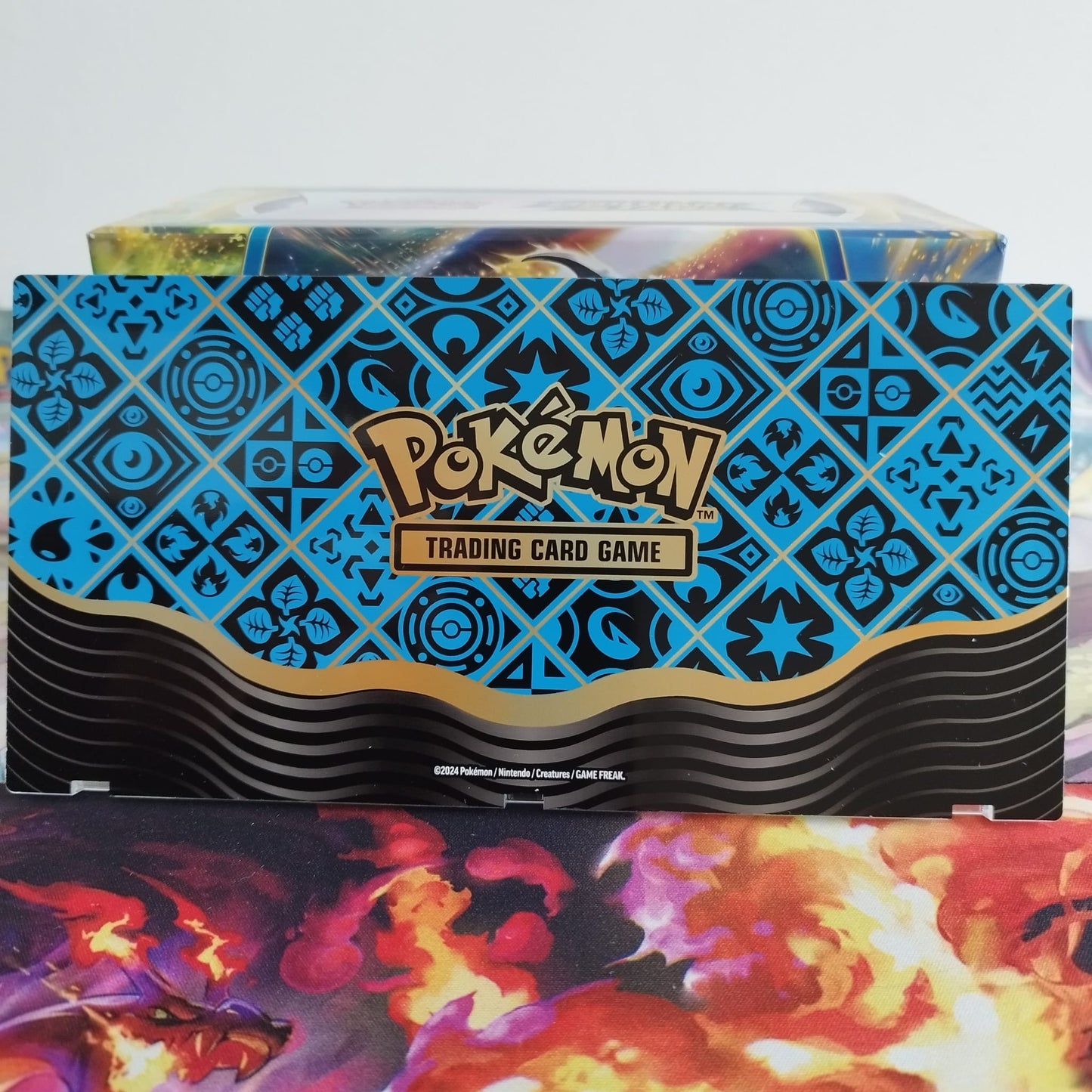 3-card Magnetic Holder Azul