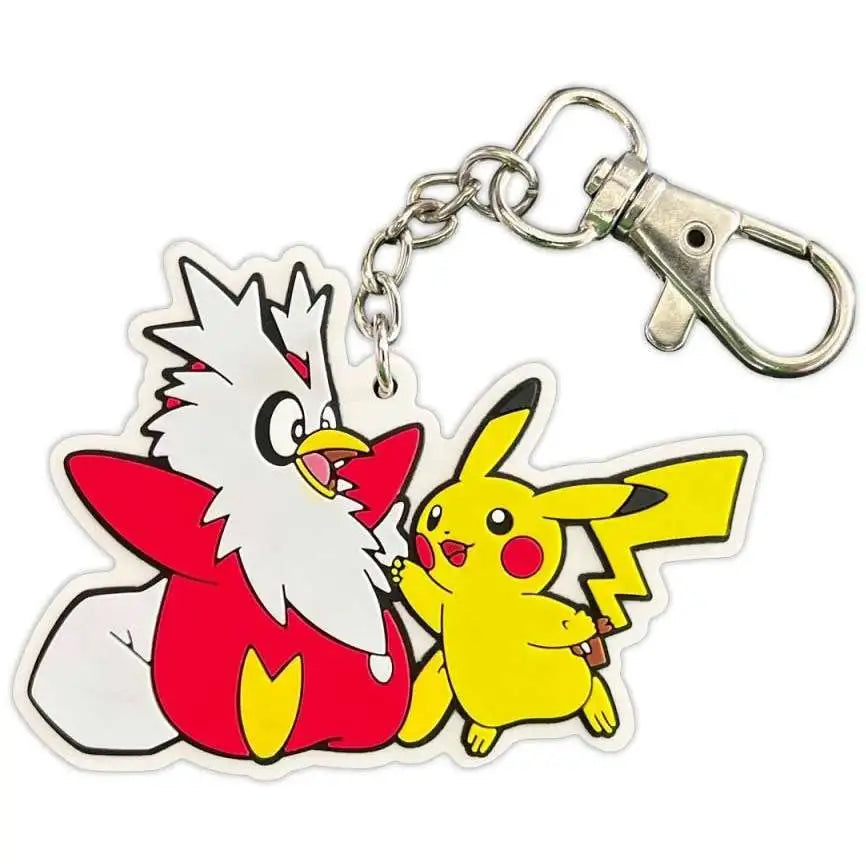 Pikachu & Delibird Keychain